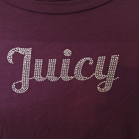 NWT Juicy Couture Plum/Purple Top - Picture 3 of 5